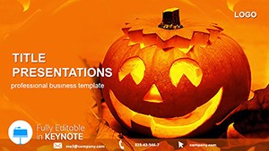 Halloween Fun Keynote Template: Presentations