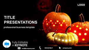 Halloween Pumpkin Party Keynote Presentation