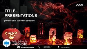 Halloween Holiday Keynote templates