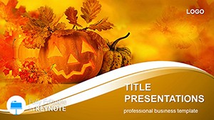 Autumn Celebration Halloween Keynote Template - Download