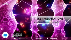 Viruses Keynote template Presentation