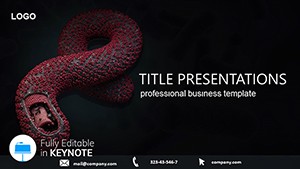 Ebola Virus Structure Keynote templates