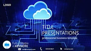 Internet Cloud Keynote Template for Presentations
