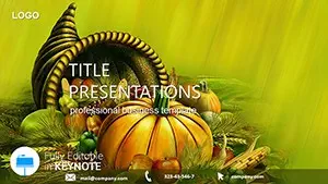 Feast Day of Thanksgiving Keynote Template: Presentations