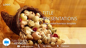 Autumn Gift Keynote Template: Presentations