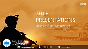 Preparing Soldier Keynote template - Themes