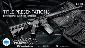 Equipment for Soldier Keynote template