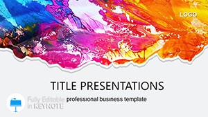 Enchanting Colors Keynote Themes