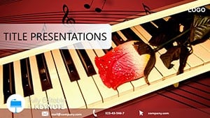 Romantic Music Keynote Templates - Themes
