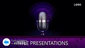 Music Studio Keynote Template - Themes