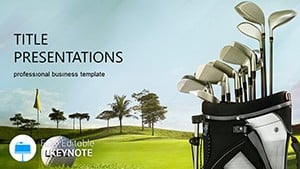 Golf Resort Keynote Templates