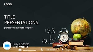 Time Lessons Keynote Templates