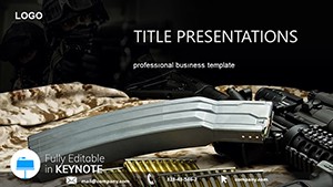 Murderous Weapon Keynote Templates
