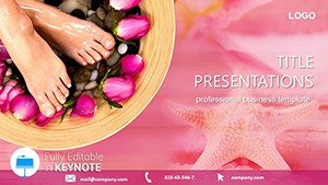 Relaxation Feet Keynote themes
