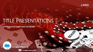 Dealer Casino Keynote templates