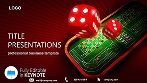 Casino Bones Keynote templates
