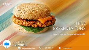 Sandwich Keynote Template Presentation