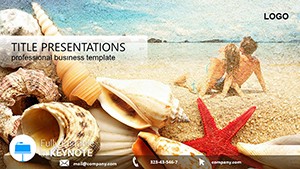 Beach Resort Keynote templates