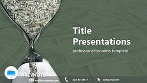 Time Money Keynote Presentation Template
