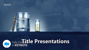 Take Medication Keynote Template: Bridging Pills and Plates