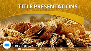 Bread and Wheat Keynote templates
