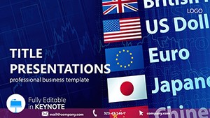Currencies World Keynote templates - themes