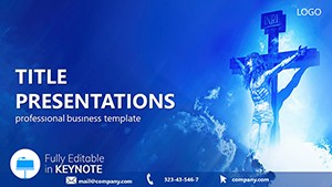 Heavenly Salvation Keynote templates - themes