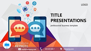 Online Social Websites Keynote themes