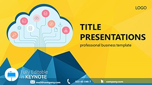 Cloud Internet Keynote Templates | Presentation Themes