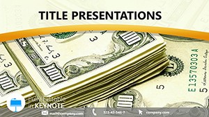 Dollars Money Keynote Template - Presentation