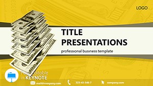 Dollars Money Sorting Keynote Template: Presentations