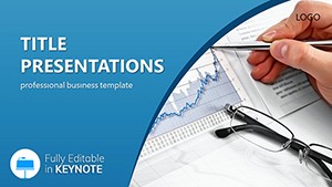 Graphical Analysis of Prices Keynote Template | Presentation Themes