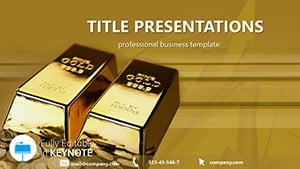 Course of Banking Metals Keynote templates
