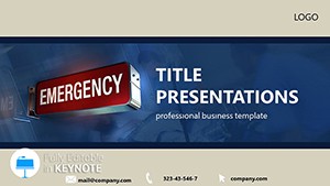 Emergency Keynote templates