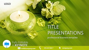 Relaxation Techniques Keynote themes, Presentation templates