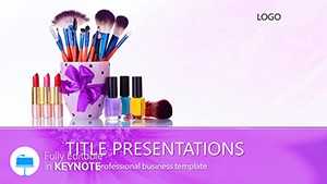 Lush Cosmetics Keynote templates
