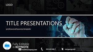 Marketing Solutions Keynote template