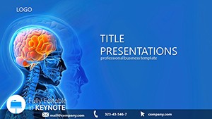 Human Brain Keynote Template - High-Quality Designs, Collection, Download