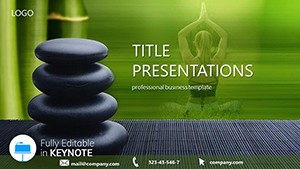 Yoga Center Keynote Template Presentation