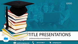 Books College Keynote template