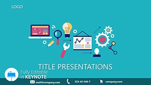 Web Development Keynote template and Themes