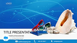 Seashell Tourism Keynote templates