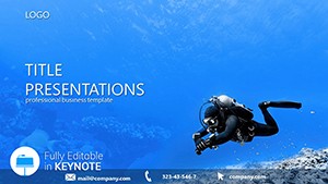 Diver Keynote Template for Presentation