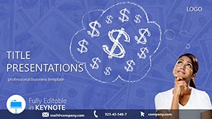 How to Earn Money Keynote presentation template