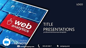 Web Analytic Keynote template