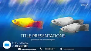 Special Fish Keynote Template - Professional Designs for Presentations