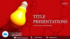 Yellow Light Strategy Keynote template
