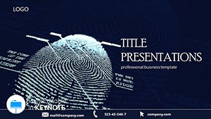 Operating Fingerprints Keynote Template - Design Presentation