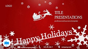 Happy Holidays Keynote templates