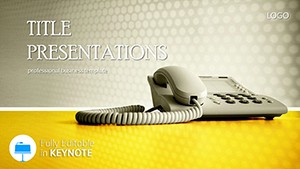 Telecommunications Operator Keynote templates